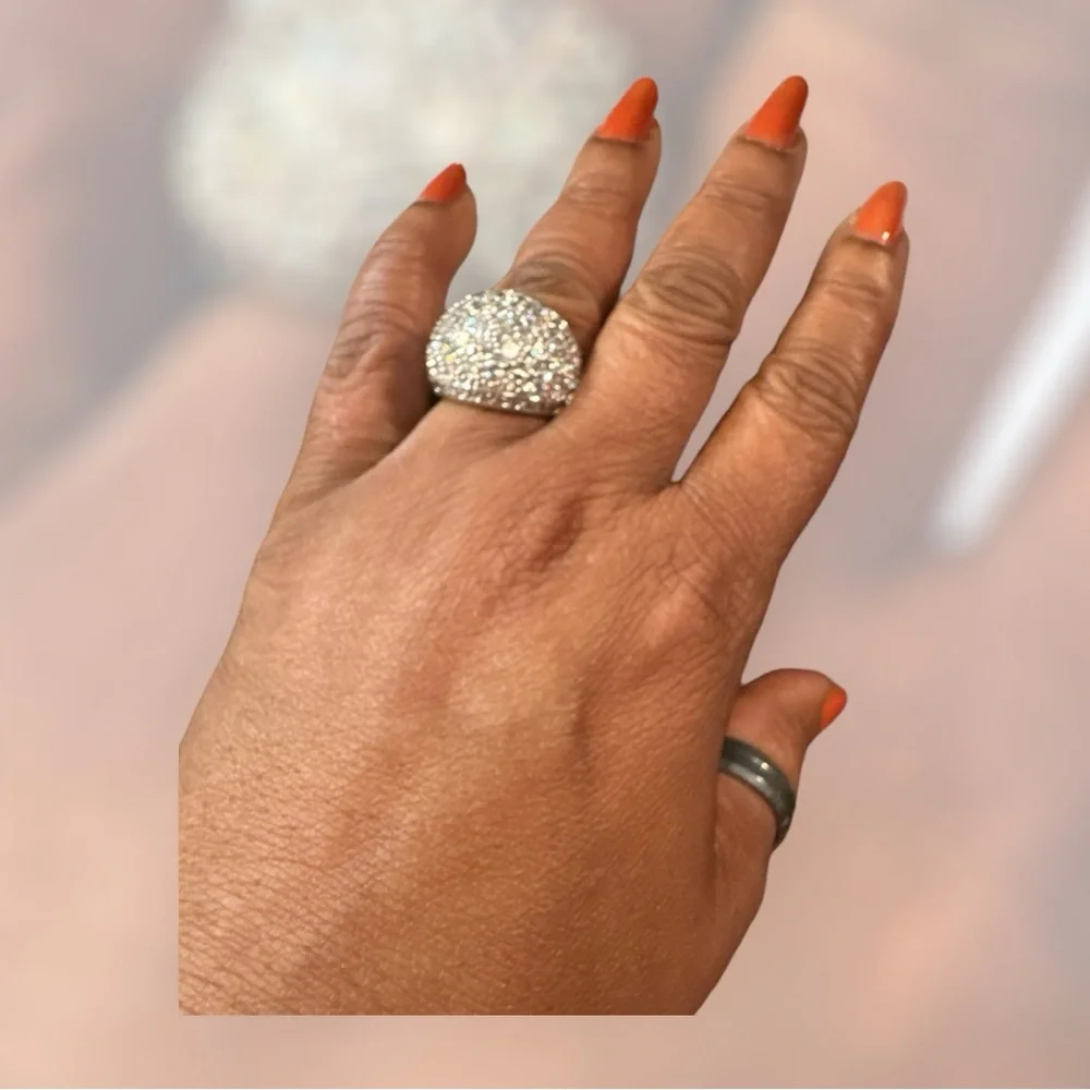 LARGE FASHION DOME RING - Picture 3 of 3